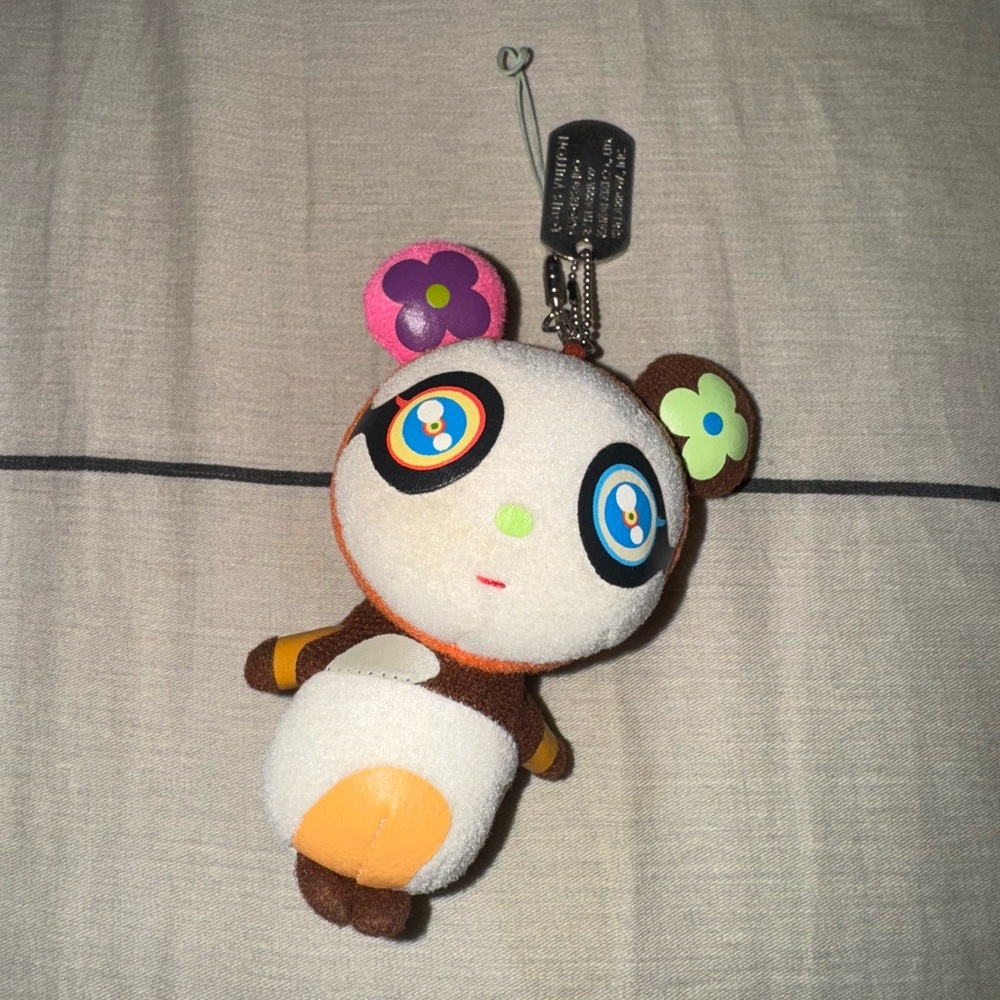 Louis Vuitton Multicolor Panda phone charm or bag charm
